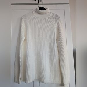 Bershka Men's Sweater - White - Medium